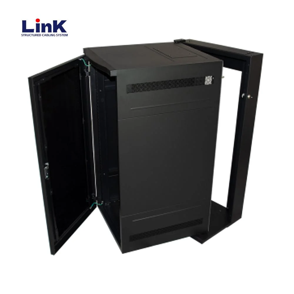 Armoire réseau en rack de serveur verrouillable résistant à la rouille pour des performances durables avec Contrôle d'accès sécurisé