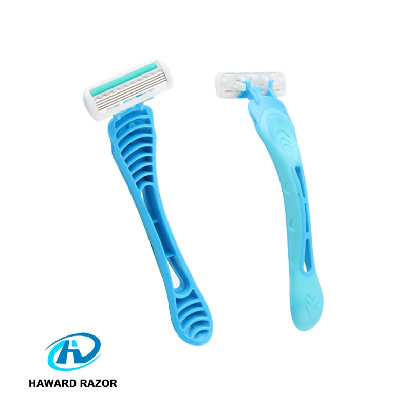 D515L Wholesale Price Imported Stainless Steel Five Blade Disposable Razor