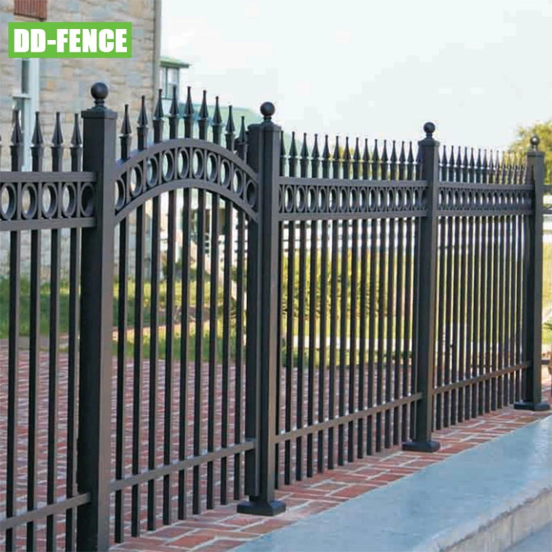 Factory Price Decorative Garden Gate Wrought Iron Gate Designs for Sale