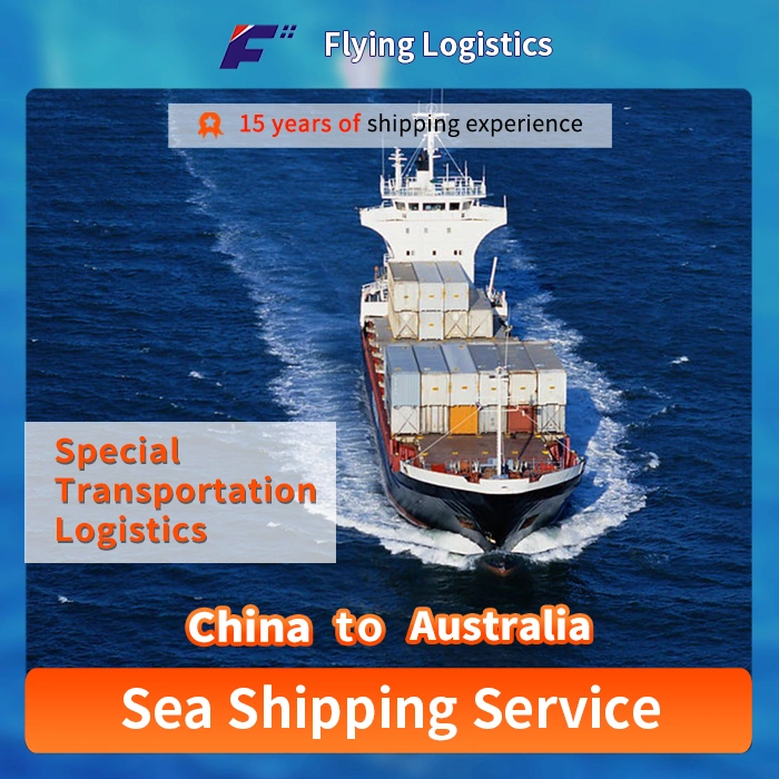 China Agente Transporte Marítimo expedição para Austrália Logística Transporte especial