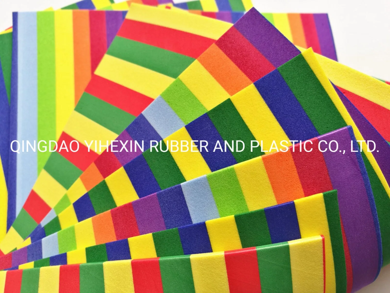 1.8mm Combined Rainbow-7 Colors EVA Foam Sheet