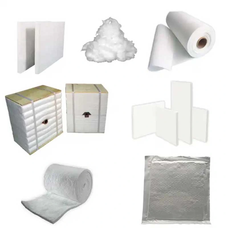 Thermal Shock Resistance Insulation Ceramic Fiber Aluminum Silicate White Bulk for Packing Expansion Joints