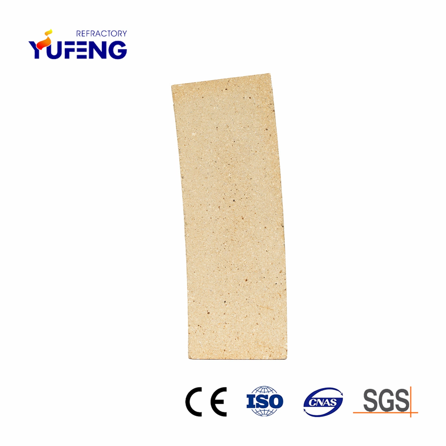 High Density Refractory Flint Clay Alumina Bauxite Fire Bricks for Stack/Boiler/Blast Furnace