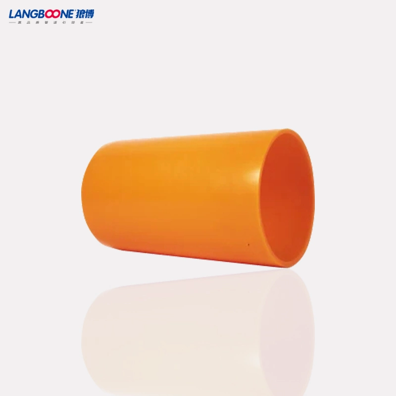 Orange Mpp Electrical Wire/Cable Protection Pipe High Pressure Plastic Conduits