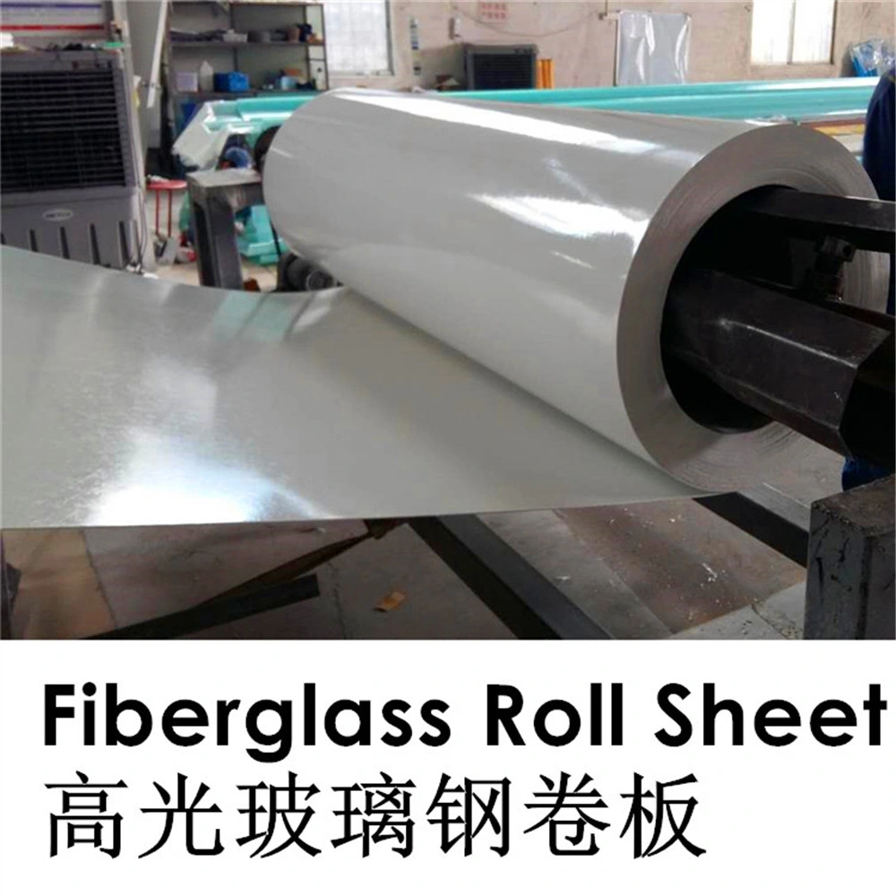 Flat Smooth FRP Sheet in Various Thickness Transparent Roofing Sheet