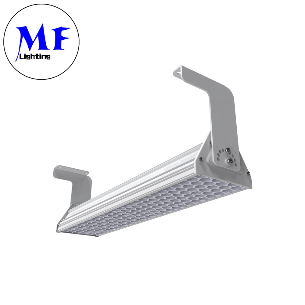 100W 150W 200W 300W 400W Ugr Moins de 19 Grande Angle Luminescence Plafonnier LED Réglable Anti-Éblouissement Linéaire Lampe à Suspension Haute Baie pour Intérieur et Extérieur