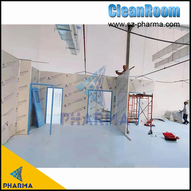 Customized Easy Installation Cleanroom with Machine Made Walkable Ceiling Sandwich Panel