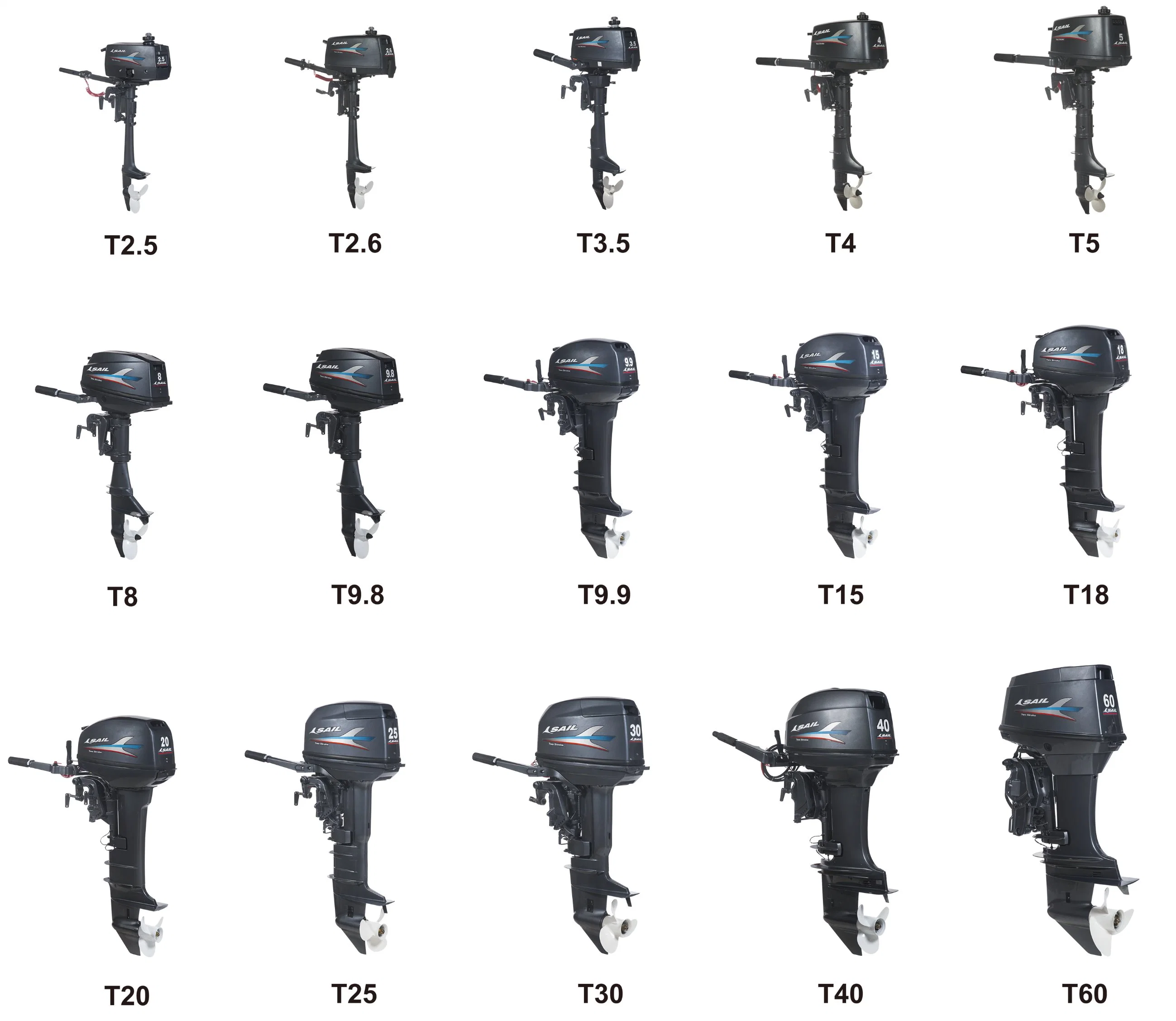 Moteur hors-bord Sail de 2,5 ch à 60 ch / Moteur hors-bord / Moteur de bateau