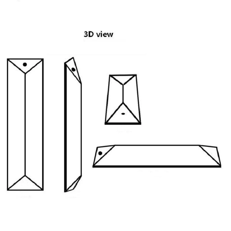 Novo e elegante K9 lustre de cristal de vidro requintado Hotel Prisma luzes penduradas cristal transparente de Peças para peças de decoração da lâmpada de iluminação