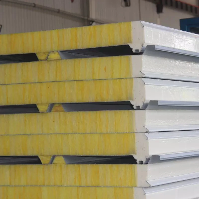 Класс a Glasswool композитный плата негорючий короткого замыкания внешней стеной Glasswool Сэндвич панели