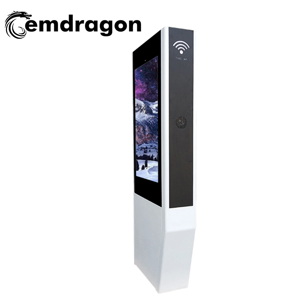 Android Photo Frame Panel Air-Cooled Vertical Screen Floor Highlighting Advertising Machine 50 Inch Kiosk LCD Digital player Bus Promotion Advertisement