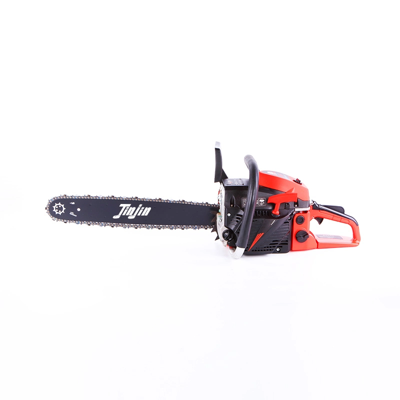 OEM China Factory Manufacturer Professional Making Gasoline Petrol Wood Cutting Cordless Garden Tool Chain Saw Large Displacement 58cc Price