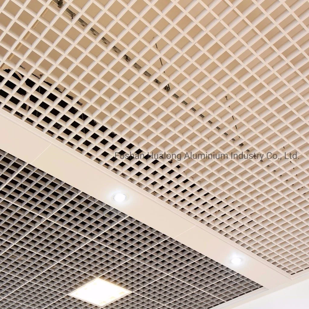 Metal Ceiling Aluminum Grille Ceiling Panel Building Material Open Cell Ceiling False Ceiling