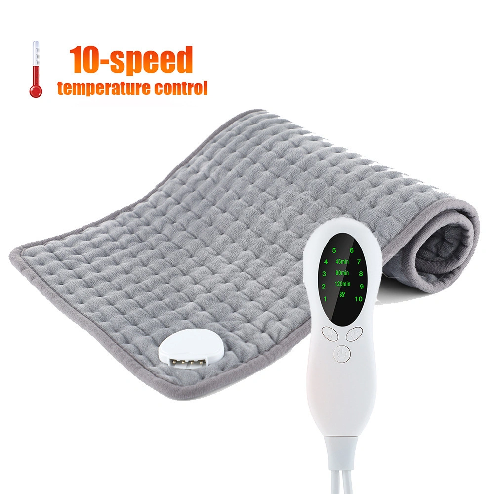 Wholesale/Supplier Price 12*24" Large Size Electric Heating Warming Pad Moist and Dry Therapy 9 Heat Settings