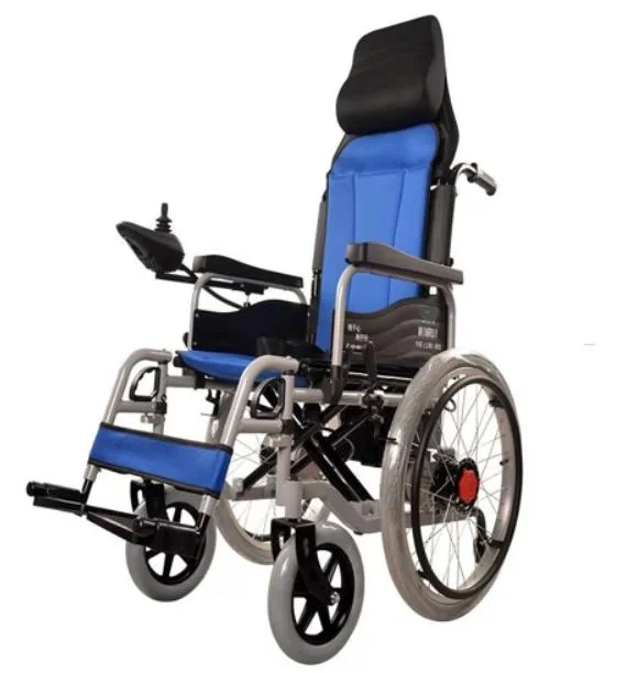Hot Selling High quality/High cost performance  Folding Lightweight Power Wheelchair Portable High quality/High cost performance  Electric Wheelchair