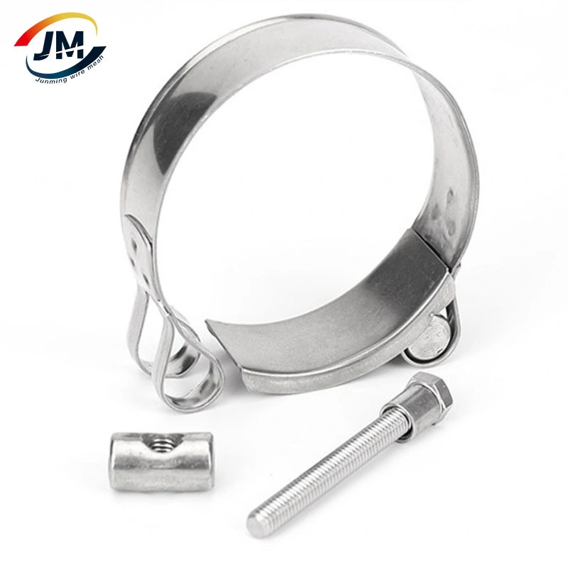 Adjustable 304 Stainless Steel American German Type Galvanized Spring Worm Drive Hose Clamps