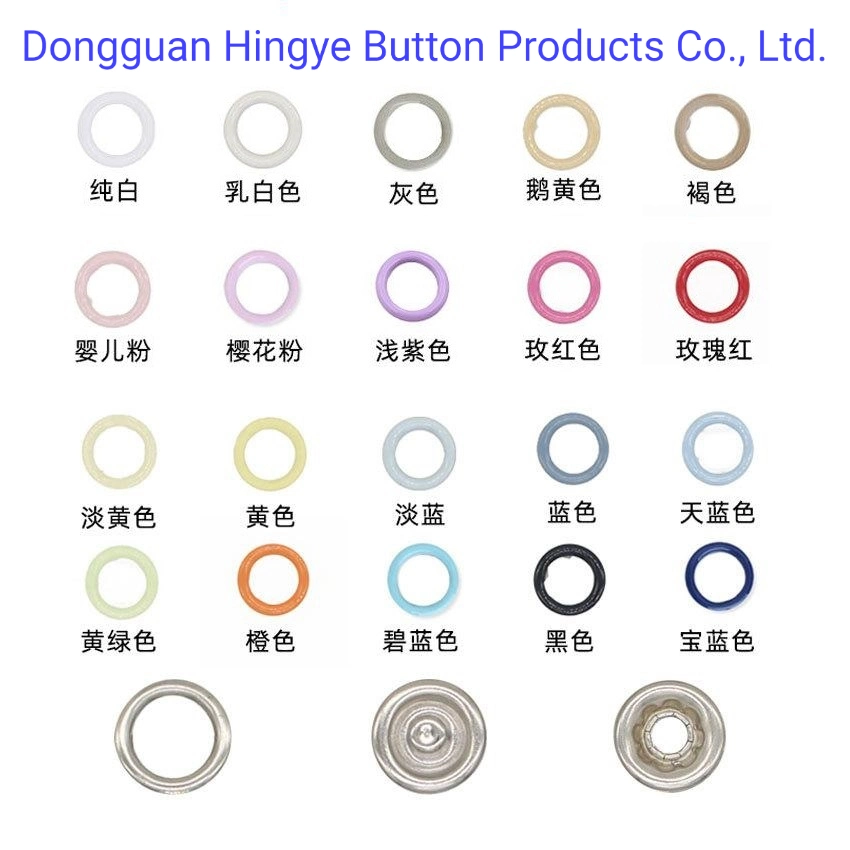 Metal Brass Prong Snap Button for Clothing Garment Apparel Metal Button for Bag Accessories