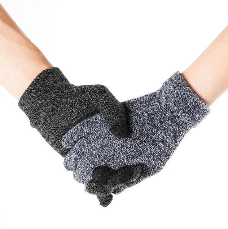 Acrílico suave tejido cálido en invierno Guantes de mantenimiento