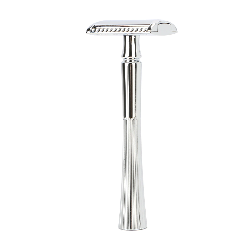 Factory Direct Price Plastic Free Zinc Alloy Handle 3 Piece Classic Safety Razor for Men&prime; S Shaving