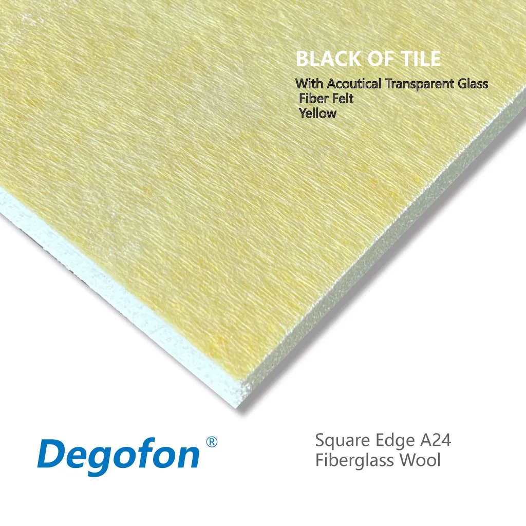 Factory 60&times; 60 Mineral Wool Glass Wool Acoustic Ceiling White Painted