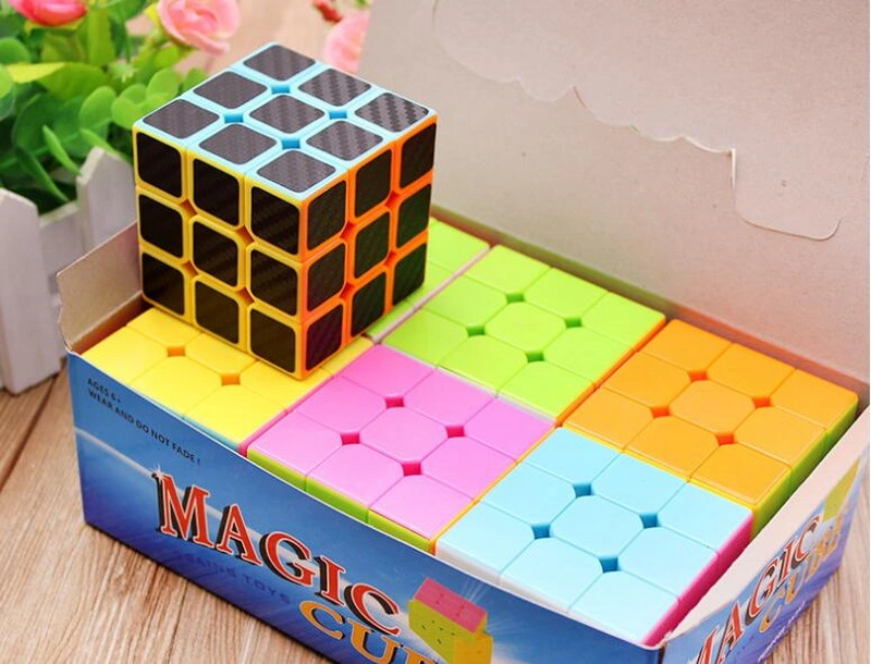 Classic Educational Toy Promotional Colorful Game Magic Puzzle Toy Cube