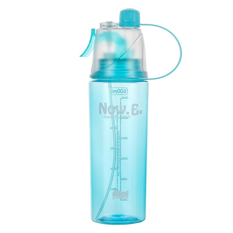 Custom Water Bottle Plastic BPA Free Plastic Sport Drink Mist Spray Bottle