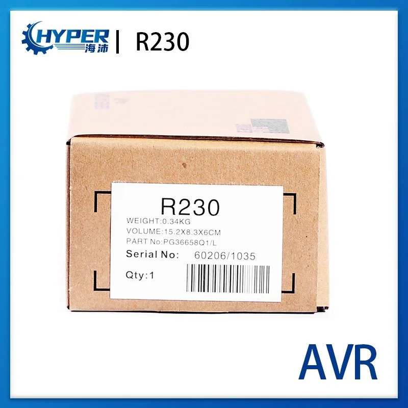 Gerador AVR R230 regulador digital de tensão automático para gerador de Leroysomer Fornecedor da China