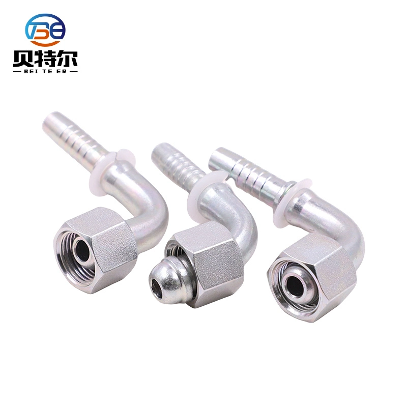 Manufacturer Carbon Steel Galvanized Elbow Metric Female Multi Seal Hydraulic Hose Fittings