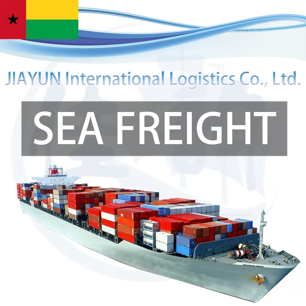 Sea Freight Forwarder أريكة الأثاث آلة المعدات الطبية كرسي السرير البراد DDU DDP ممتلئ أو أقل من حمل الحاوية من الصين إلى غينيا بيساو