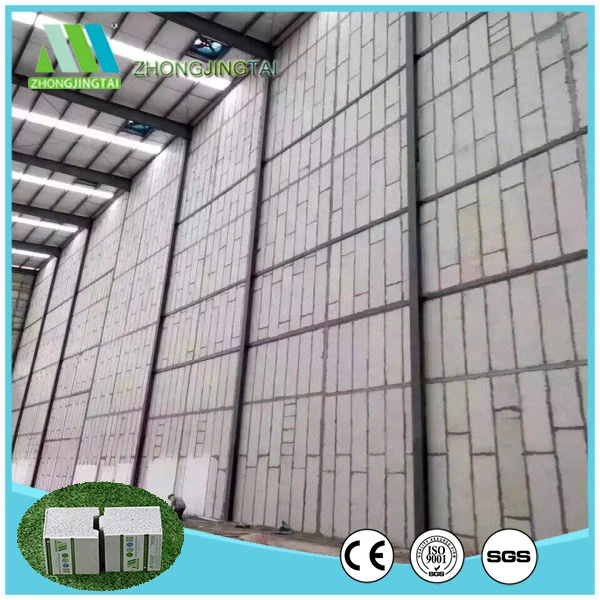 Easy to Install Composite Sandwich Cement Wall Panel Insulated Building Material