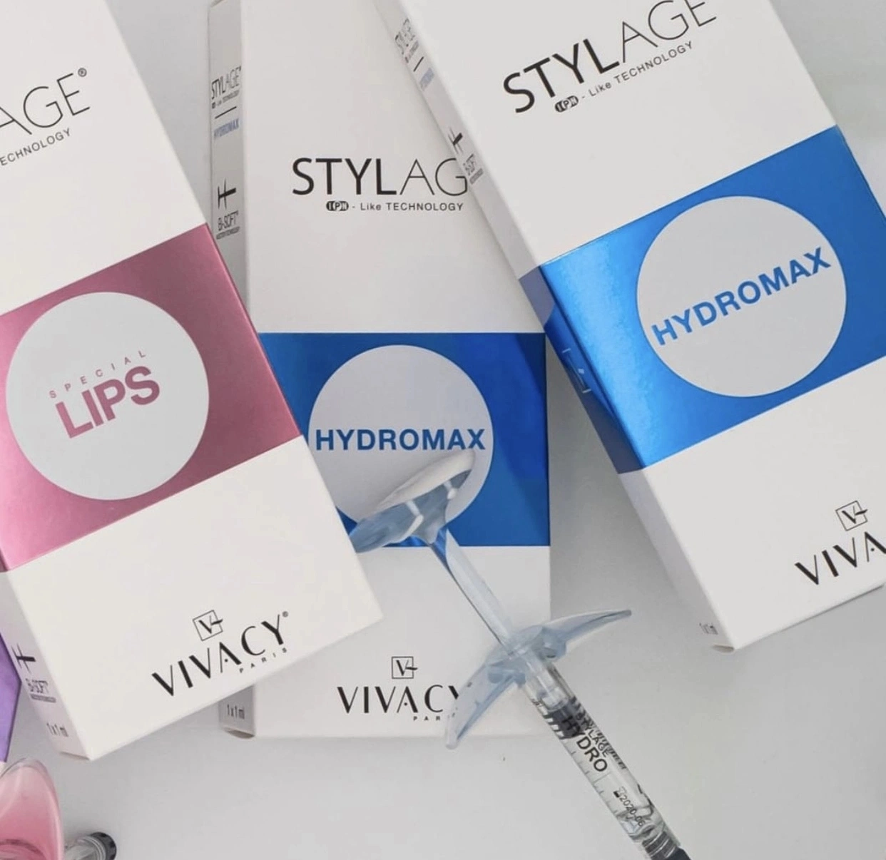 Stylage Mesotherapy Hydro & Hydromax Skin Booster Stylage XXL Ha Filler Hyaluronic Acid Stylage Dermal Filler Improve Skin Hydration Elasticity Injection