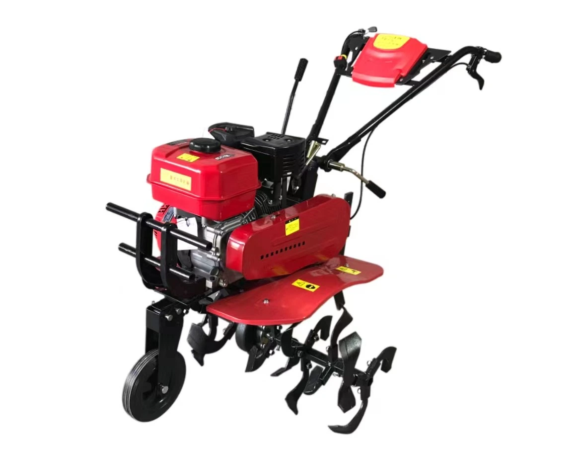 4 stoke big power tiller hand push garden cultivators