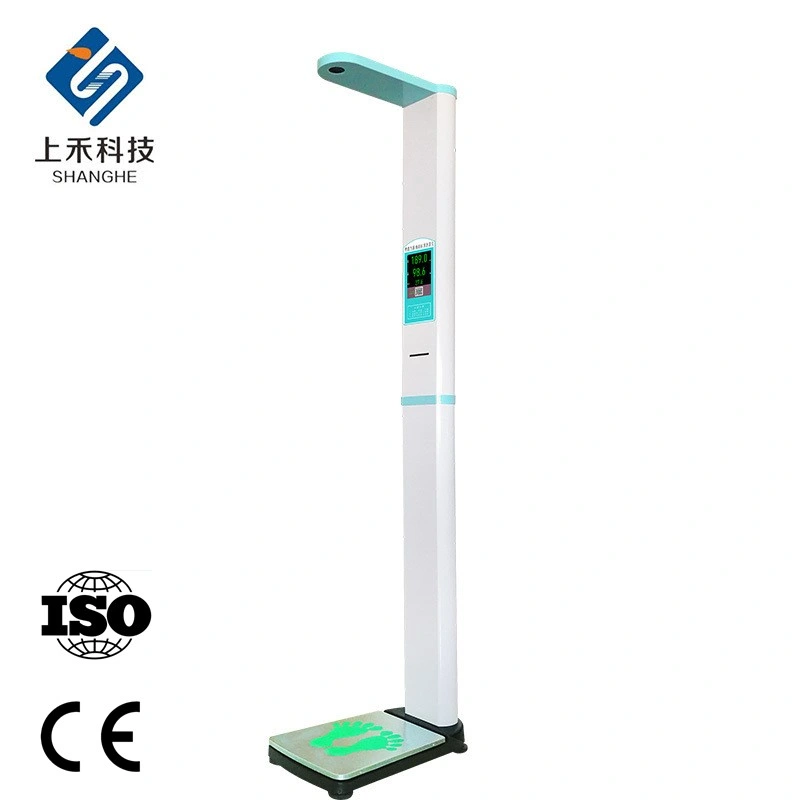 Medical Equipment Electronic LCD Screen Height Weight Vending Scale