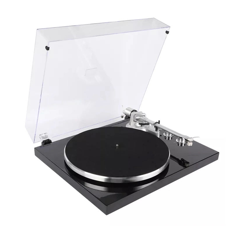 Nostalgic Mechanical Turntable Fully Automatiquie Plastic Vinyl Record Player