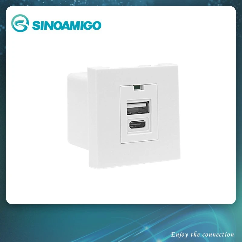 2 Type USB Wall Adapter in Hot Sale