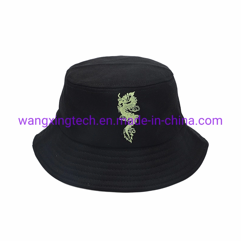 Wholesale/Supplier Fisherman Hat Female Digital Creative Skull Pattern Foldable Men's Sunscreen Hat Fishing Bucket Cap