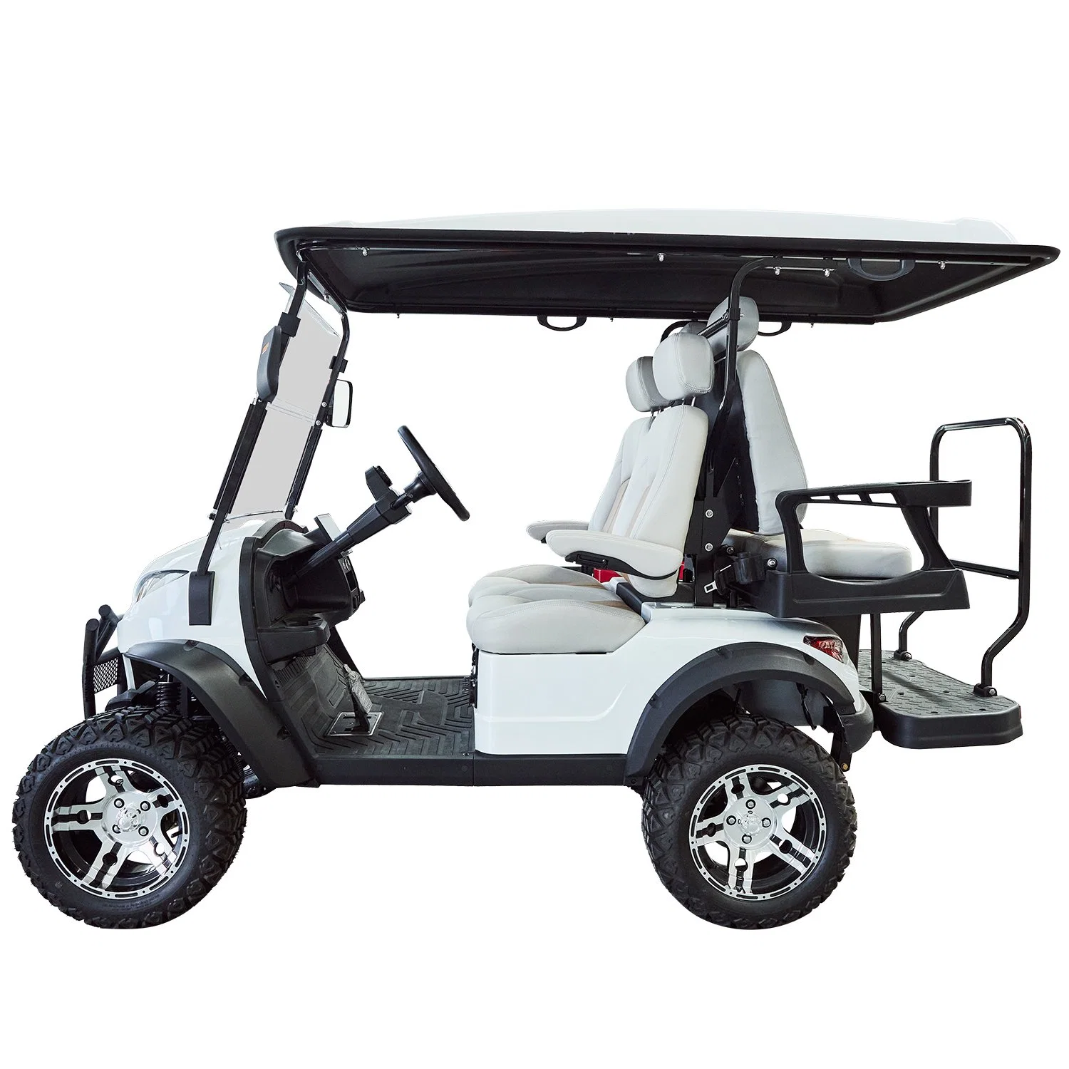 2023 New Modle Style J for Exclusive Right Wh2040K-4-J Factory 4 Seat Sightseeing Bus Club Cart Electric Golf Buggy Hunting Cart with CE DOT