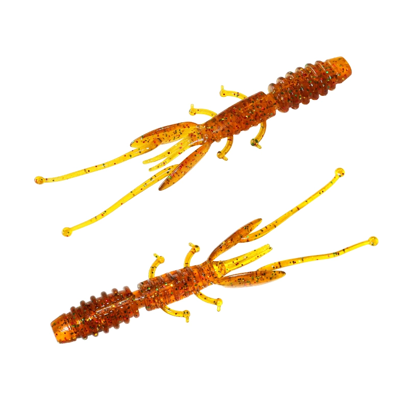 1.7g Fishing Lure Long Shrimp Soft Lure Artificial Lure Soft Bait