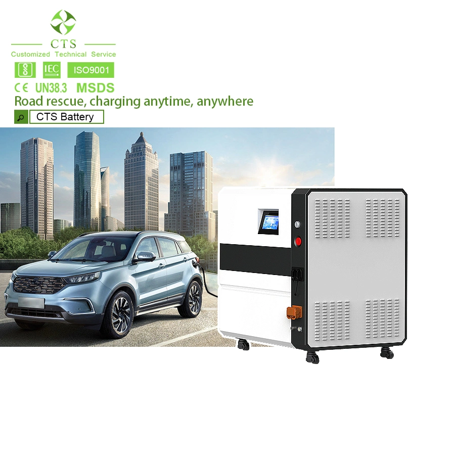 D'URGENCE de la station de charge de batterie au lithium de sauvetage, EV Chargeur Station de charge 30kw 65kw 132KW, système de gestion de charge