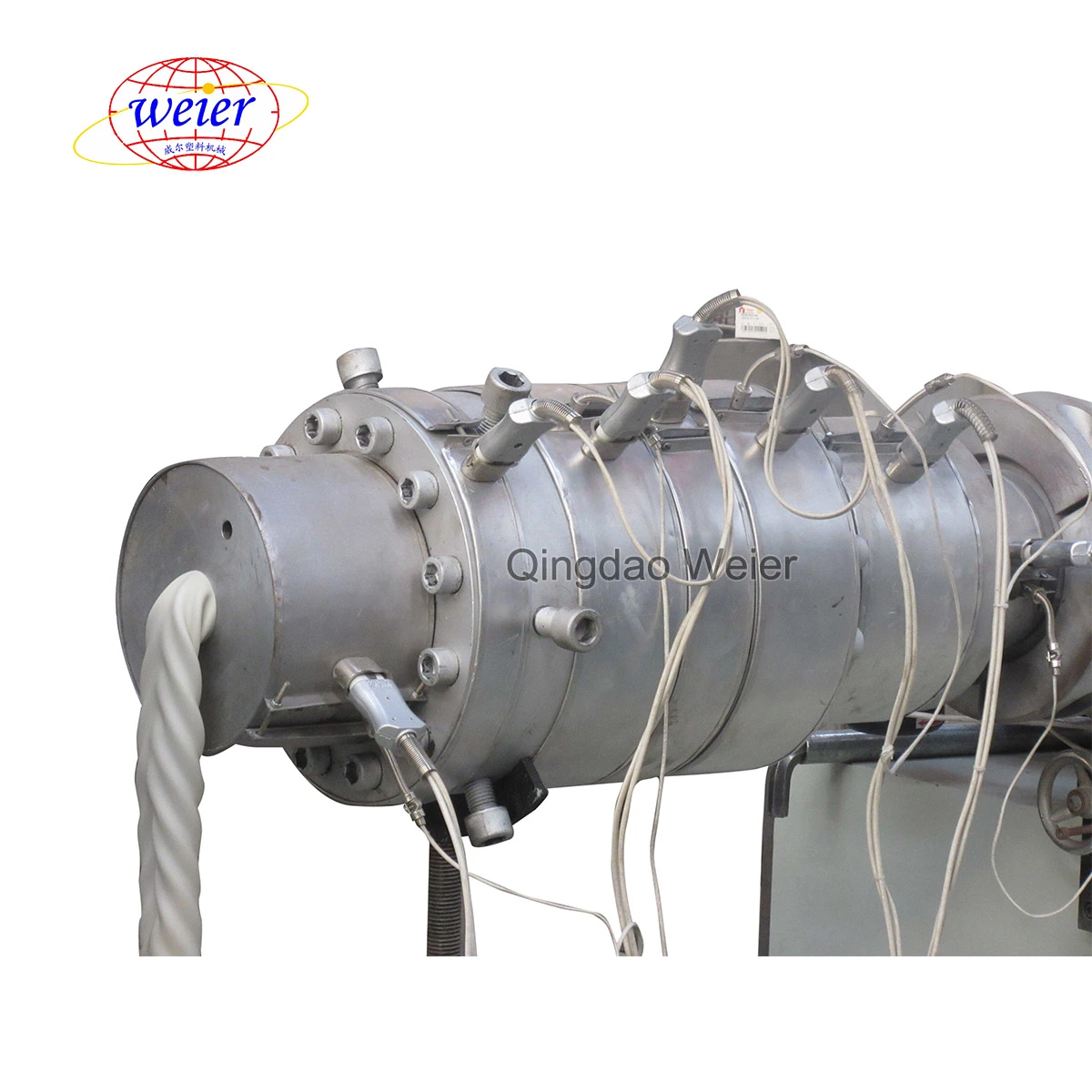 110-315mm Twin Screw Plastic Extruder for Making PVC Sweage Drain Pipe