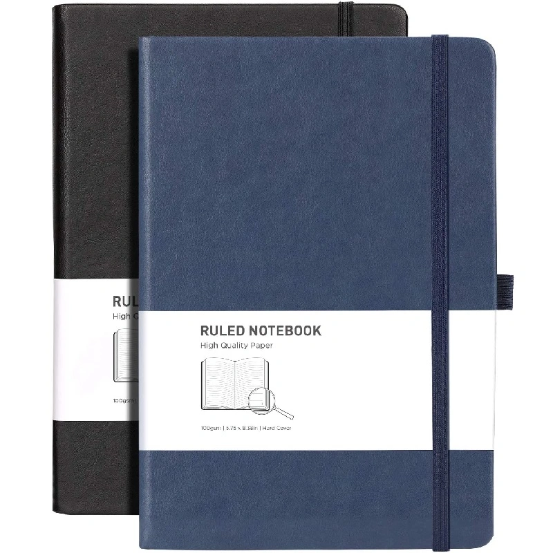 Factory Stationery Exercise Book Custom Leather Notebook Dirary Office Agenda for School