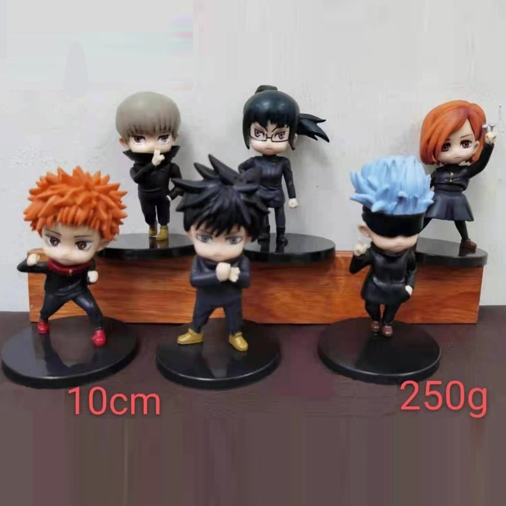 OEM/ODM Demon Slayer Action Figure Handwork Peripheral Animation Model Wholesale/Supplier 3D Plastic Anime Figure Toys Cake Accessories Demon Slayer