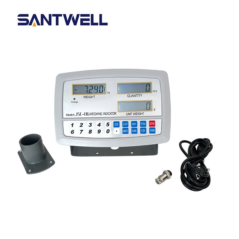 Indicador JSC-D6 con indicador de escala de recuento digital de interfaz RS232