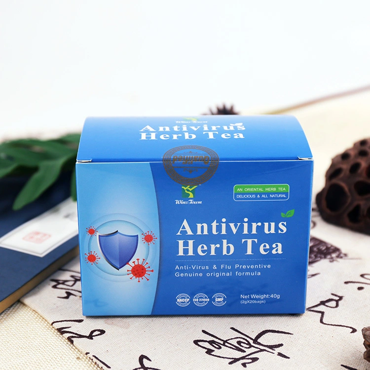 Immunité chinoise naturelle améliorer la vente à chaud meilleur Detox de nettoyage de poumon Supplément de booster immunitaire anti virus Herb Tea