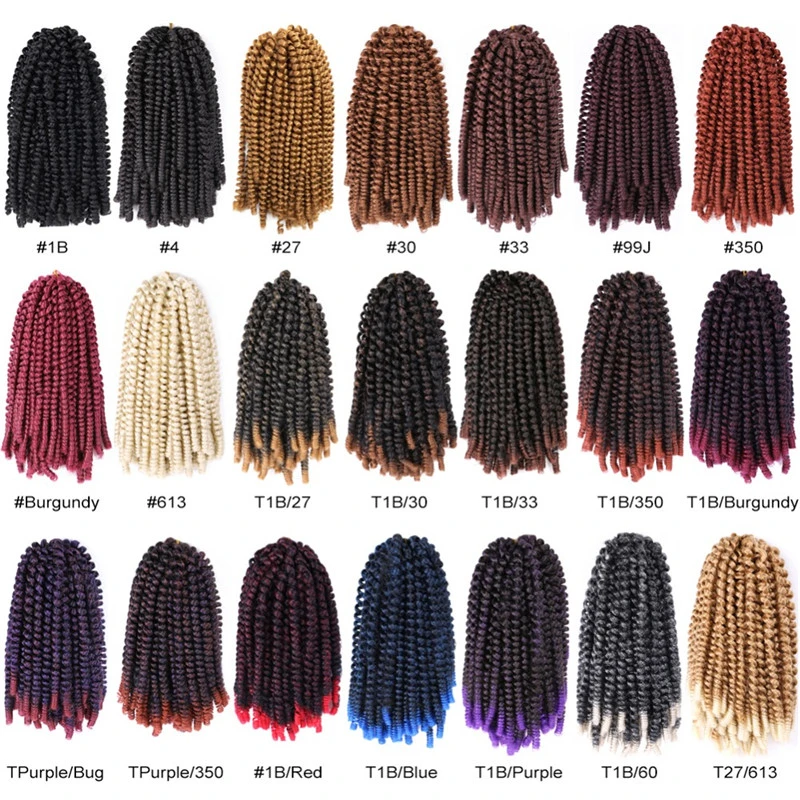 Wholesale Spring Twist Hair 1 Pack 30strands/Pack #613 8" 12"