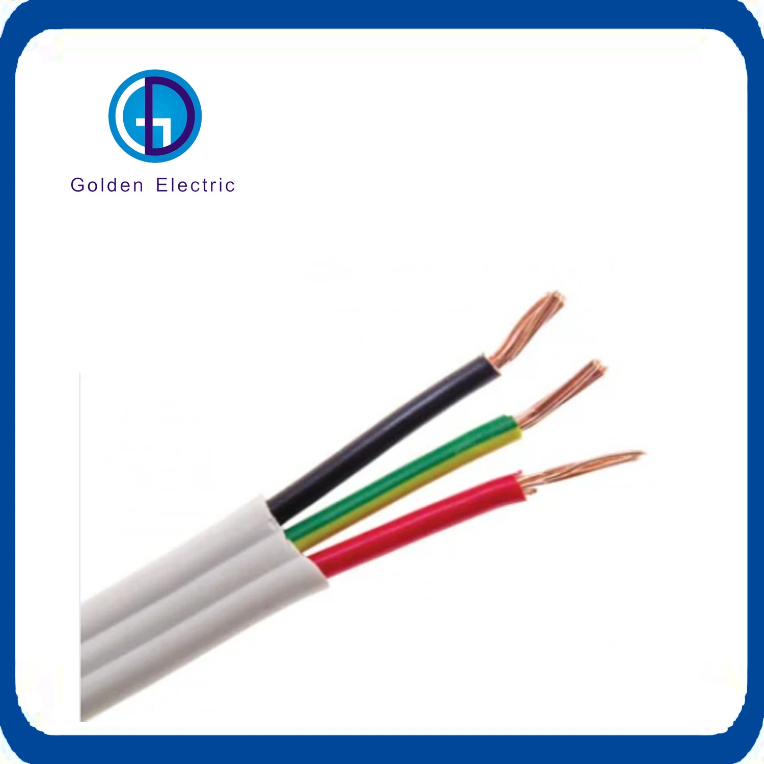 Flat Cable BVVB 2X1.5mm2+E Flat Twin and Earth Cable