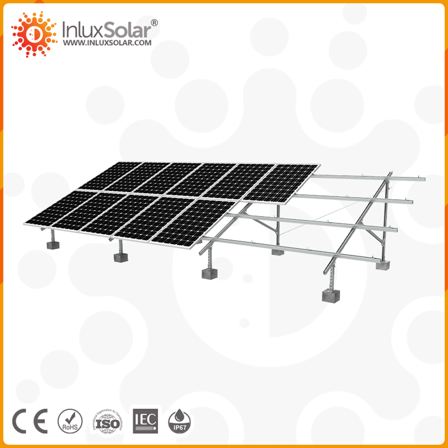 5kw 10kw 15kw 20kw 30kw Inversor Solar Híbrido On/Off Grid Painéis Fotovoltaicos Sistema de Armazenamento de Energia Residencial Gerador de Energia Módulo Kit com Bateria de Lítio