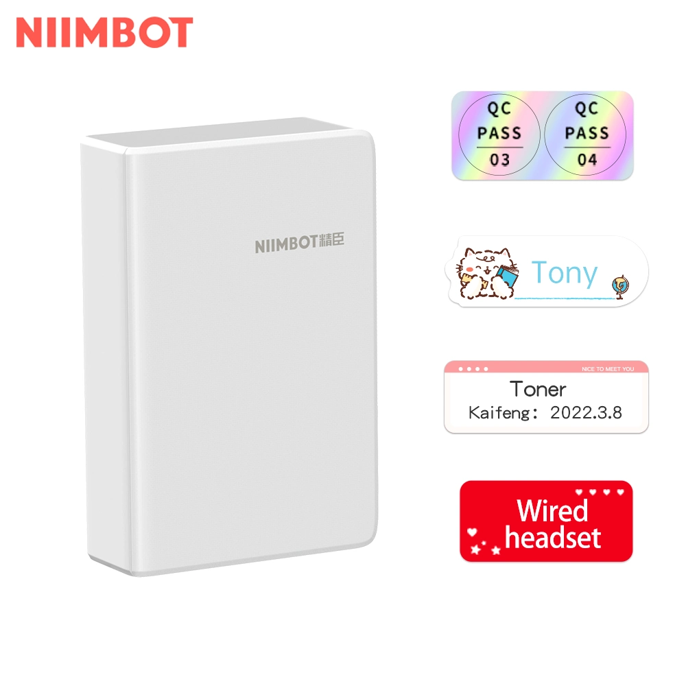 Niimbot High-Quality Hot-Selling цифровой принтер для этикеток с высокой скоростью цифрового наклеек принтером