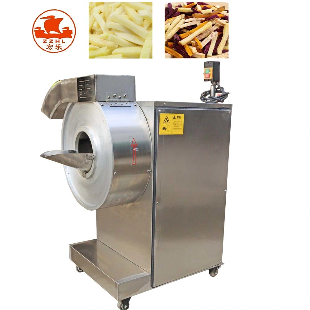 Customized French Cutting China Chopping Potato Chips Slicing Machine with Good Service