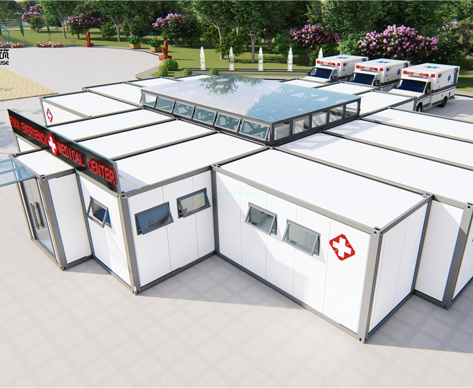 Fast Built Low Cost Portable Medical Health Care Mobile Hospital Container Clinic